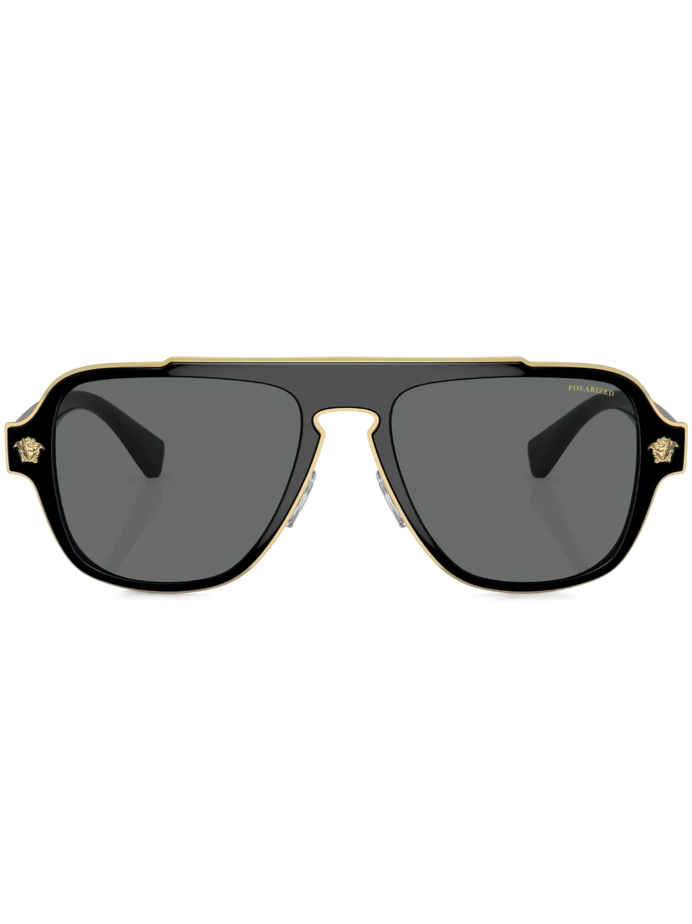 Солнцезащитные очки-авиаторы в квадратной оправе Versace Eyewear, черный
Солнцезащитные очки-авиаторы в квадратной оправе Versace Eyewear, черный