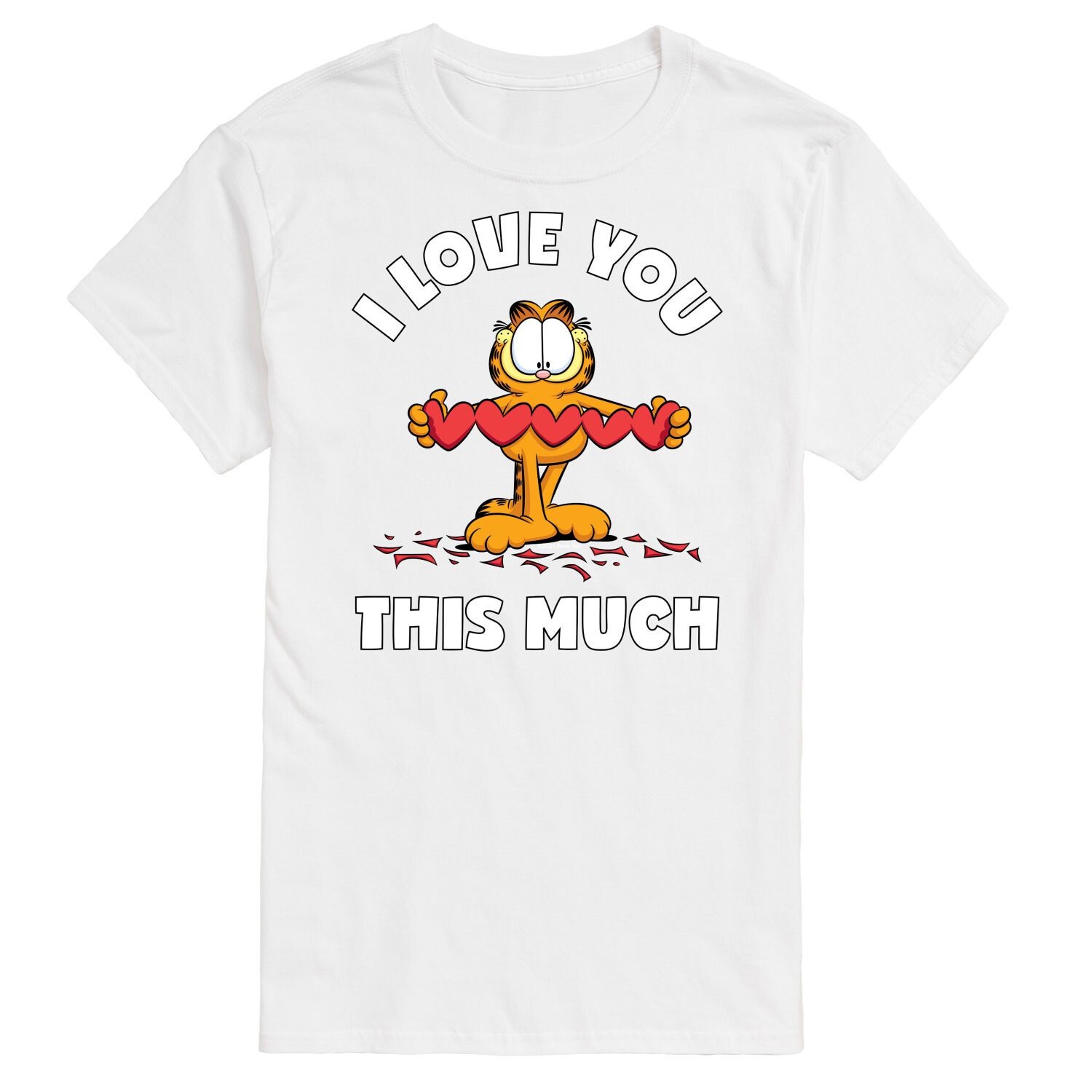 Мужская футболка Garfield Love You So Much Licensed Character
Мужская футболка Garfield Love You So Much Licensed Character