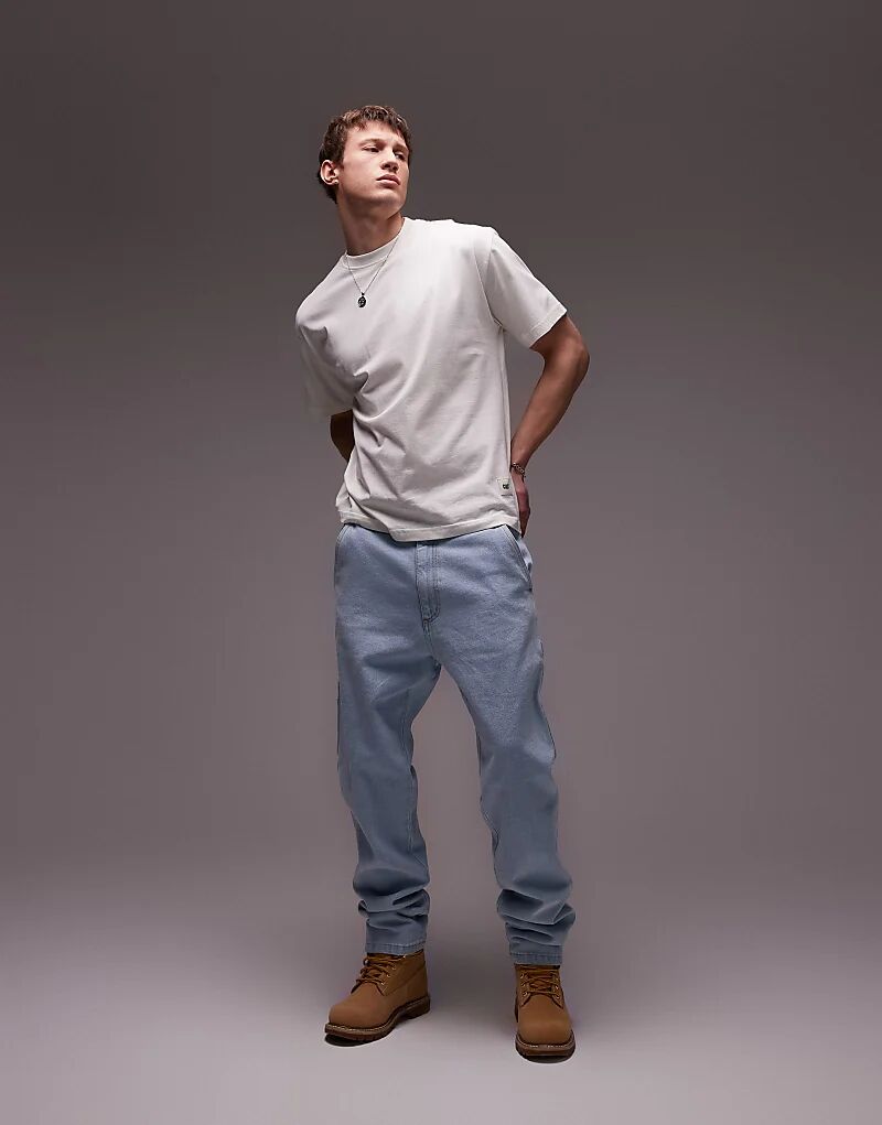 Джинсы CAT WWR Carpenter светло-голубого цвета
Джинсы CAT WWR Carpenter светло-голубого цвета