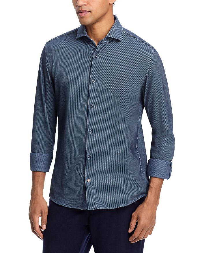 Хлопковая рубашка с отложным воротником Hal Spread Casual BOSS, синий
Хлопковая рубашка с отложным воротником Hal Spread Casual BOSS, синий