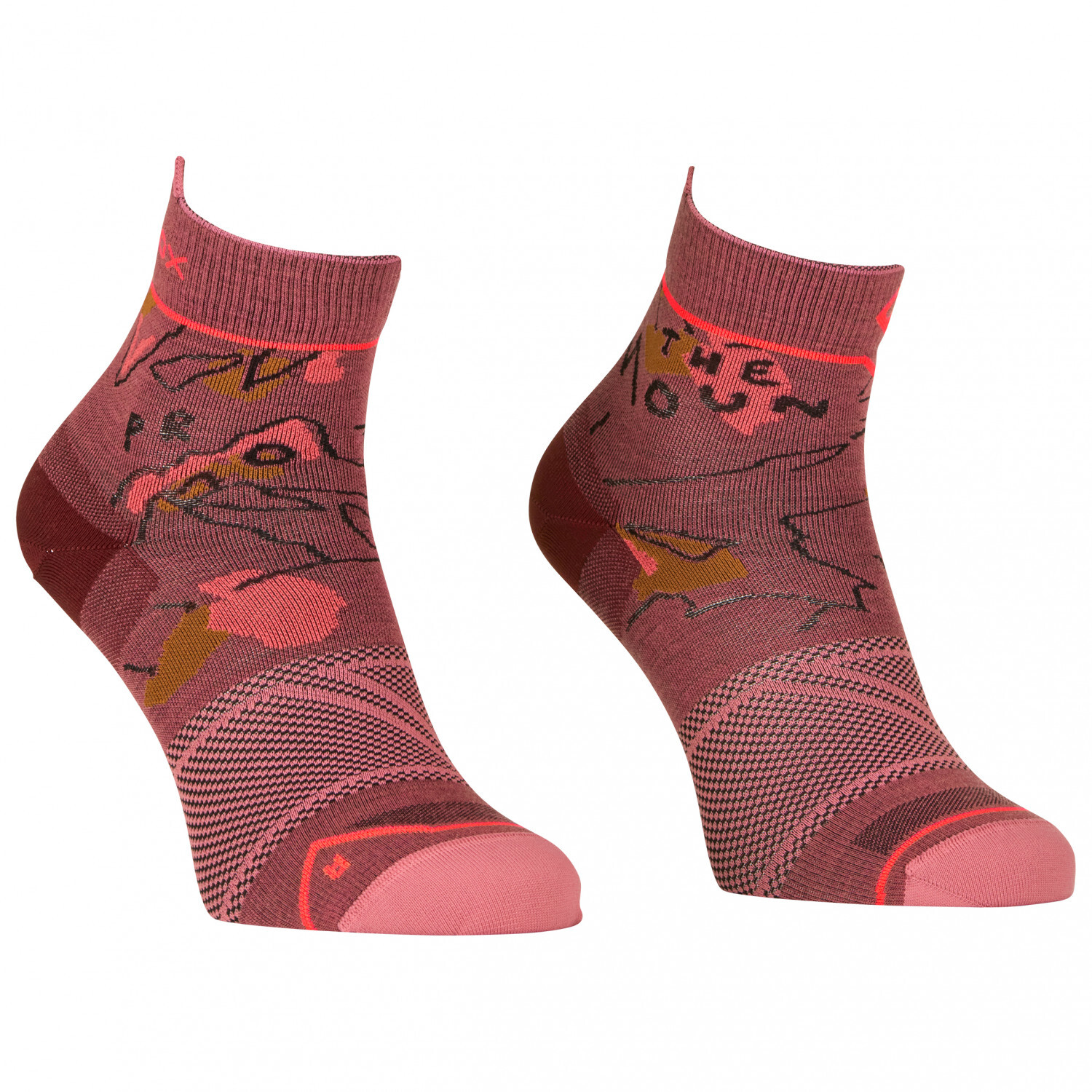 Носки из мериноса Ortovox Women's Alpine Light Quarter Socks, цвет Mountain Rose
Носки из мериноса Ortovox Women's Alpine Light Quarter Socks, цвет Mountain Rose