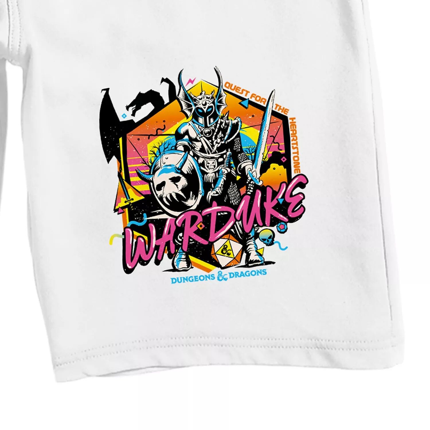 Мужские шорты для сна Dungeons & Dragons 9 дюймов Licensed Character, белый
Мужские шорты для сна Dungeons & Dragons 9 дюймов Licensed Character, белый