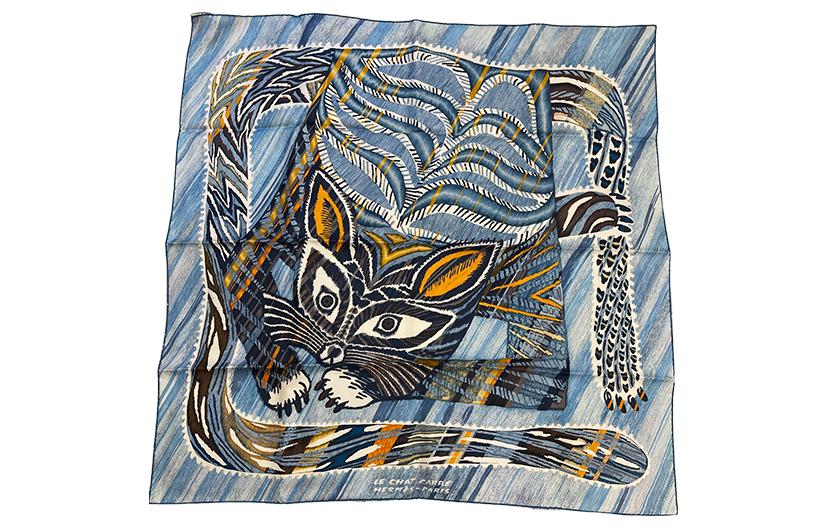 HERMES Шелковый платок Le Chat Carre для женщин blue, Голубой, HERMES Шелковый платок Le Chat Carre для женщин blue
HERMES Шелковый платок Le Chat Carre для женщин blue, Голубой, HERMES Шелковый платок Le Chat Carre для женщин blue