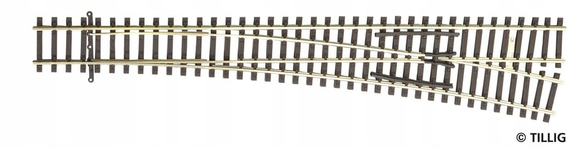 EW3 Поворотный кулак 12° правый, Tillig 83341
EW3 Поворотный кулак 12° правый, Tillig 83341