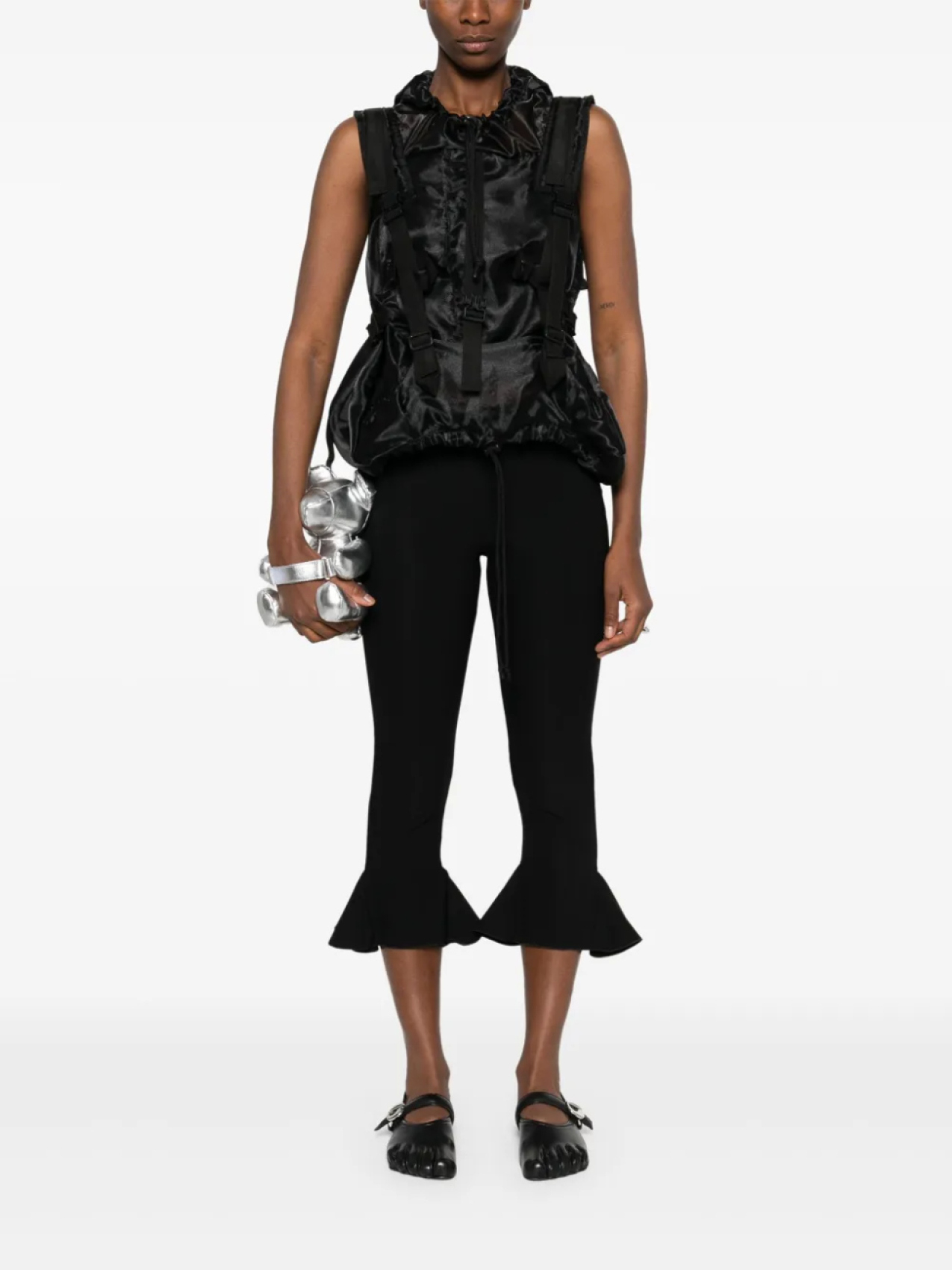 Топ с пряжкой Junya Watanabe, черный
Топ с пряжкой Junya Watanabe, черный