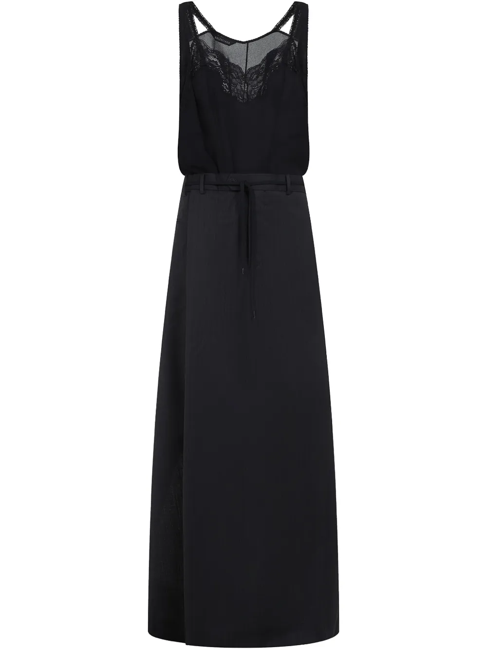 Платье макси с нашивками BALENCIAGA, черный
Платье макси с нашивками BALENCIAGA, черный