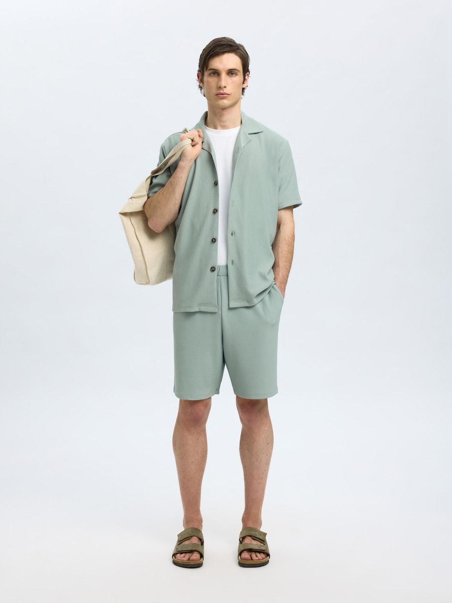 Рубашка на пуговицах Comfort fit SELECTED, мятный
Рубашка на пуговицах Comfort fit SELECTED, мятный