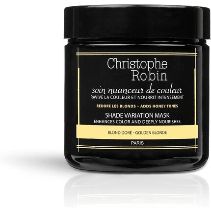 Christophe Robin Shade Variation Маска Золотой Блонд 250мл, Cristoph Robin
Christophe Robin Shade Variation Маска Золотой Блонд 250мл, Cristoph Robin
