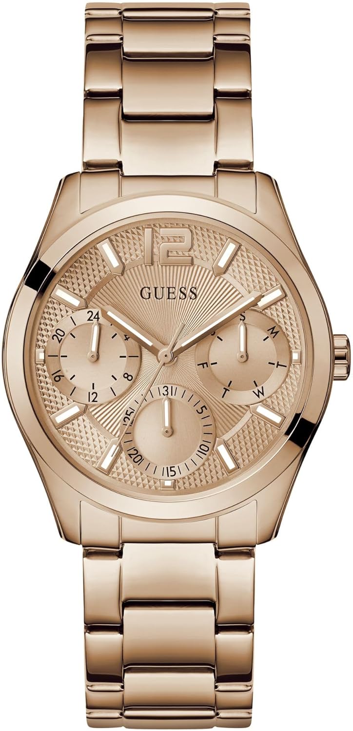 Женские часы Guess 38 мм - ремешок из нержавеющей стали цвета розового золота, циферблат цвета розового золота, корпус цвета розового золота, Позолоченный, Женские часы Guess 38 мм - ремешок из нержавеющей стали цвета розового золота, циферблат цвета розо
Женские часы Guess 38 мм - ремешок из нержавеющей стали цвета розового золота, циферблат цвета розового золота, корпус цвета розового золота, Позолоченный, Женские часы Guess 38 мм - ремешок из нержавеющей стали цвета розового золота, циферблат цвета розо