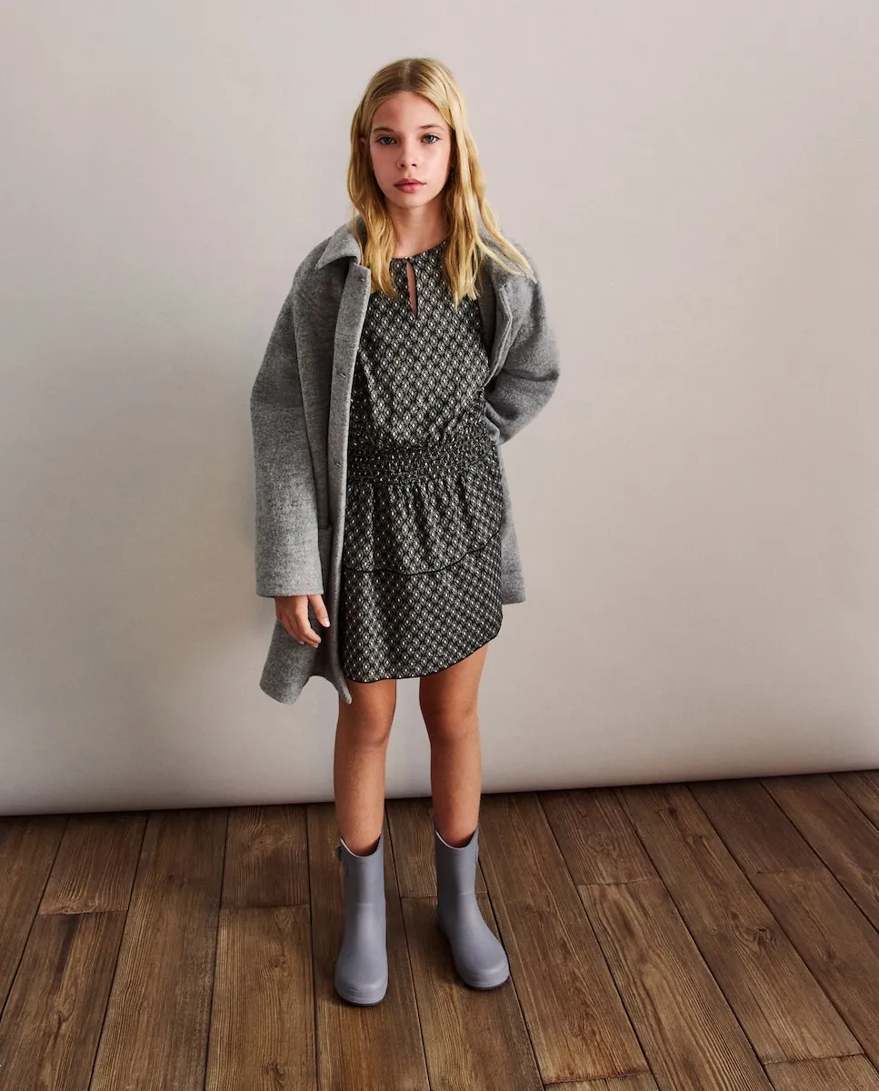 Детское платье с длинными рукавами и резинками по всему принту Coconut El Corte Inglés, черный
Детское платье с длинными рукавами и резинками по всему принту Coconut El Corte Inglés, черный