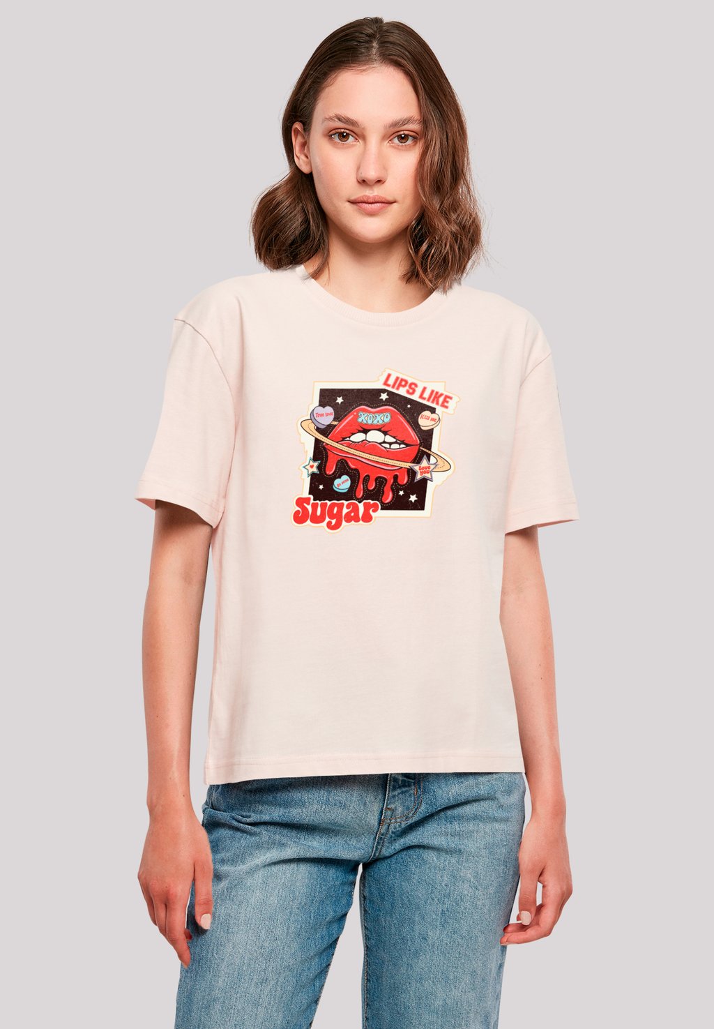 Футболка с принтом LIPS LIKE SUGAR RETRO FASHION VALENTINSTAG F4NT4STIC, розовый
Футболка с принтом LIPS LIKE SUGAR RETRO FASHION VALENTINSTAG F4NT4STIC, розовый