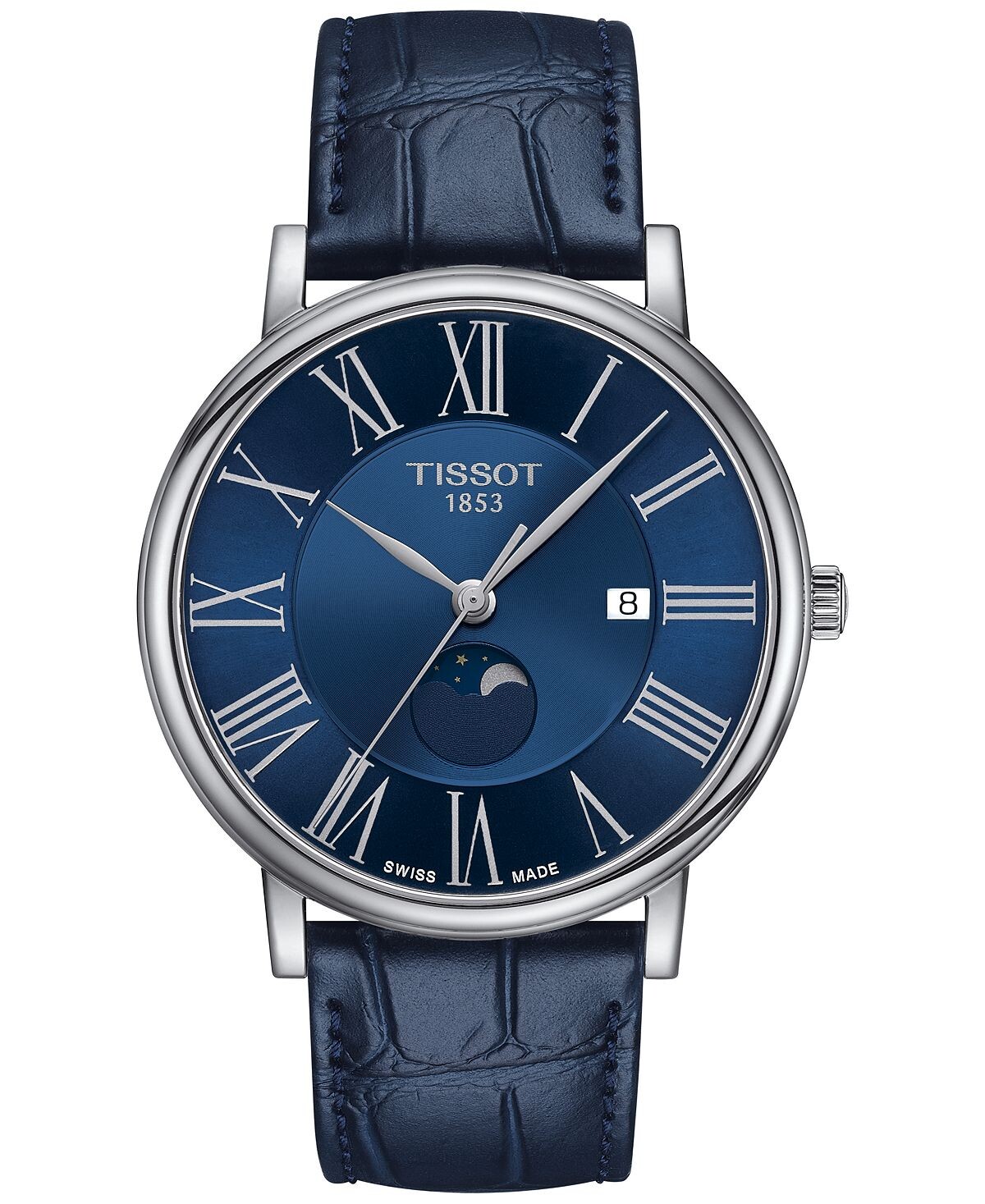 Мужские часы Carson Premium Gent Moonphase с синим кожаным ремешком, 40 мм Tissot
Мужские часы Carson Premium Gent Moonphase с синим кожаным ремешком, 40 мм Tissot