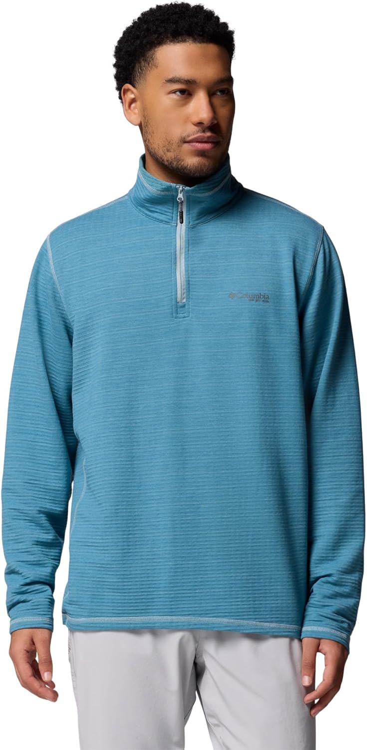 Columbia мужская толстовка Slack Tide Quarter Zip, Crushed Blue/Cloudburst
Columbia мужская толстовка Slack Tide Quarter Zip, Crushed Blue/Cloudburst