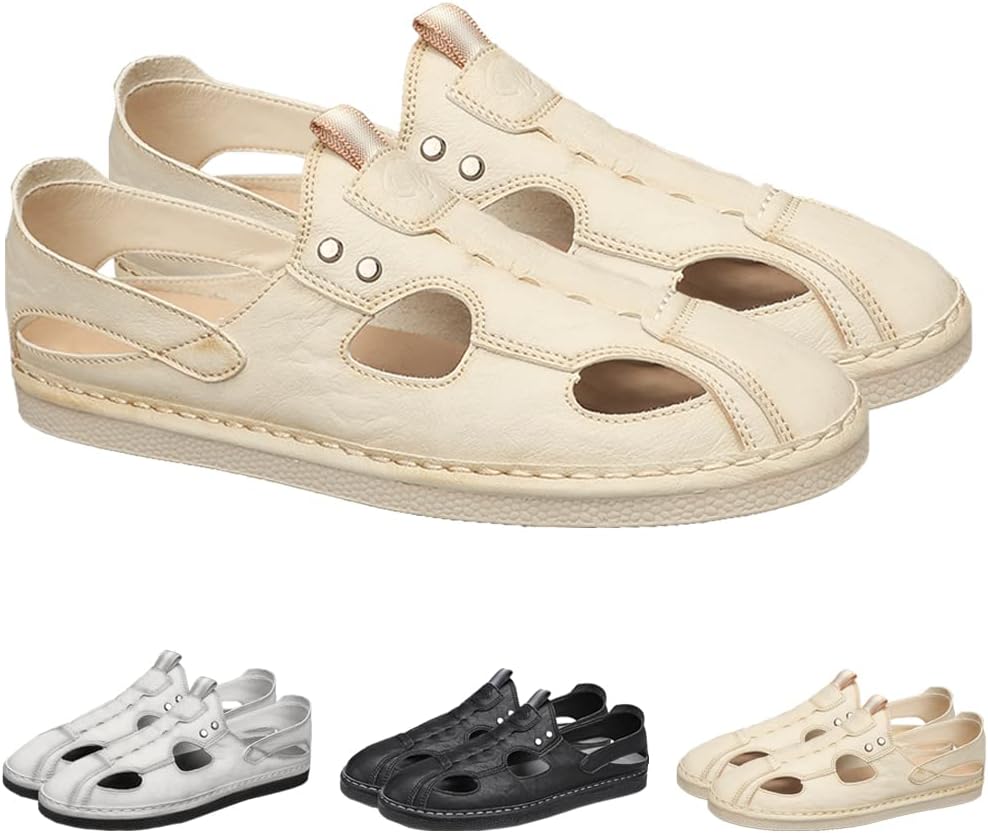 Мужские повседневные сандалии для улицы, треккинга и спорта с закрытым носком, дышащие и легкие для ходьбы Generic, бежевый
Мужские повседневные сандалии для улицы, треккинга и спорта с закрытым носком, дышащие и легкие для ходьбы Generic, бежевый