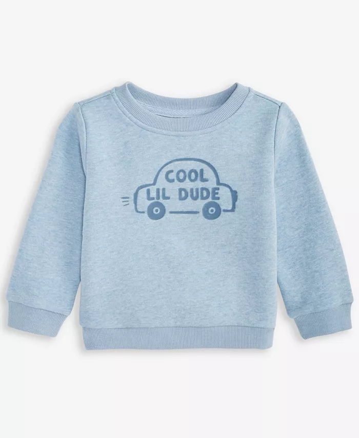 Флисовая толстовка Cool Lil Dude с длинными рукавами для малышей First Impressions, синий
Флисовая толстовка Cool Lil Dude с длинными рукавами для малышей First Impressions, синий