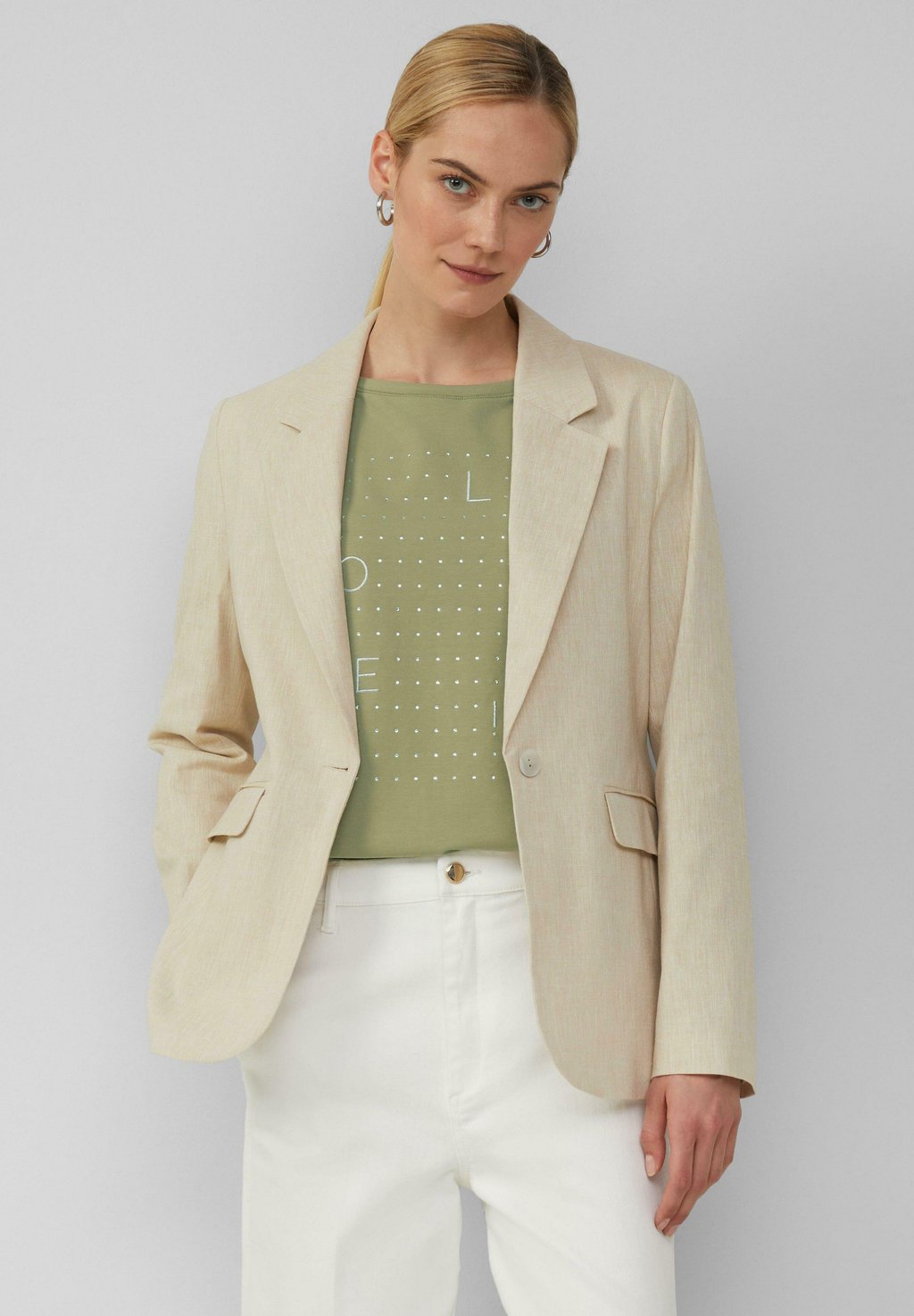 Блейзер IN MELIERTER OPTIK s.Oliver BLACK LABEL, бежевый
Блейзер IN MELIERTER OPTIK s.Oliver BLACK LABEL, бежевый