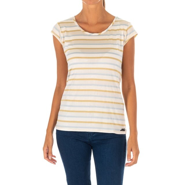 Женская футболка с коротким рукавом и круглым вырезом 10dmc0121 Met, бежевый
Женская футболка с коротким рукавом и круглым вырезом 10dmc0121 Met, бежевый