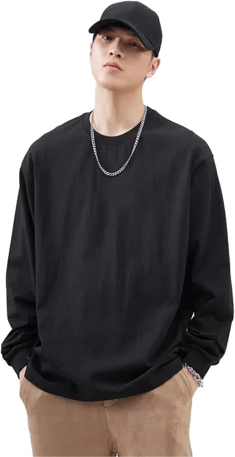 Мужской свитшот с длинным рукавом, свободный, круглый вырез AIMAIBMLD
Мужской свитшот с длинным рукавом, свободный, круглый вырез AIMAIBMLD