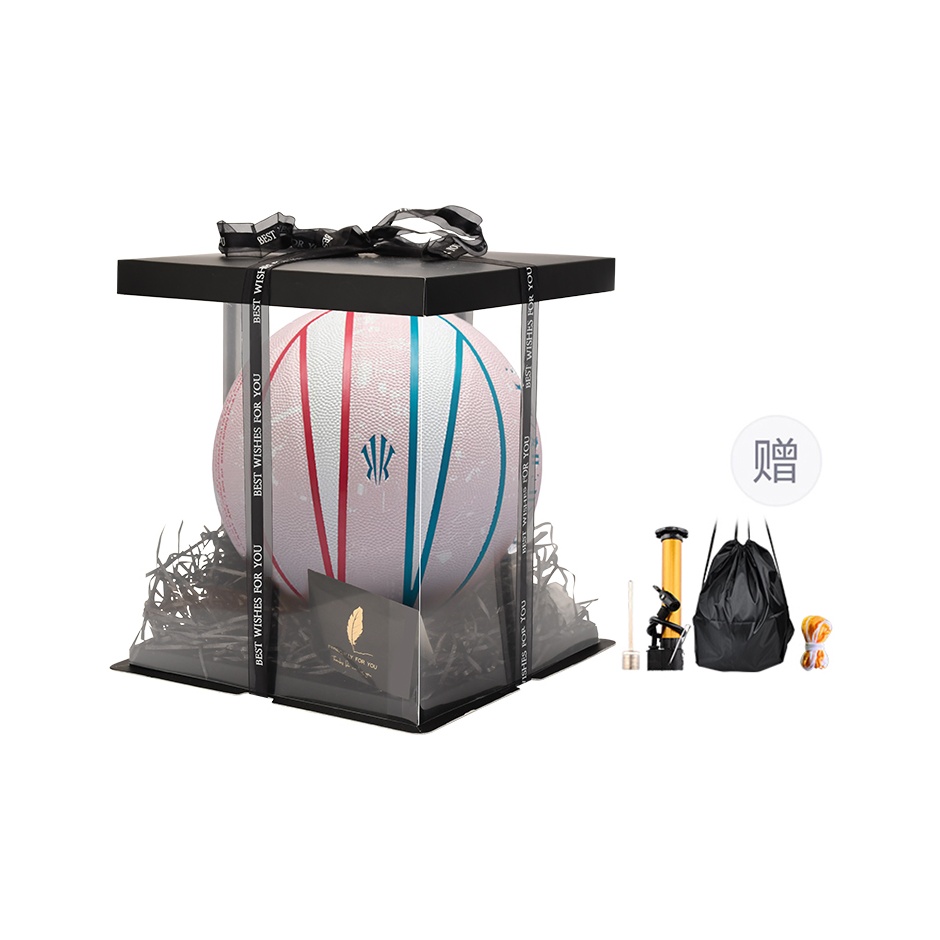 ANTA Баскетбольный мяч PU белый/синий/розовый размер 7 тренировочный unisex
ANTA Баскетбольный мяч PU белый/синий/розовый размер 7 тренировочный unisex