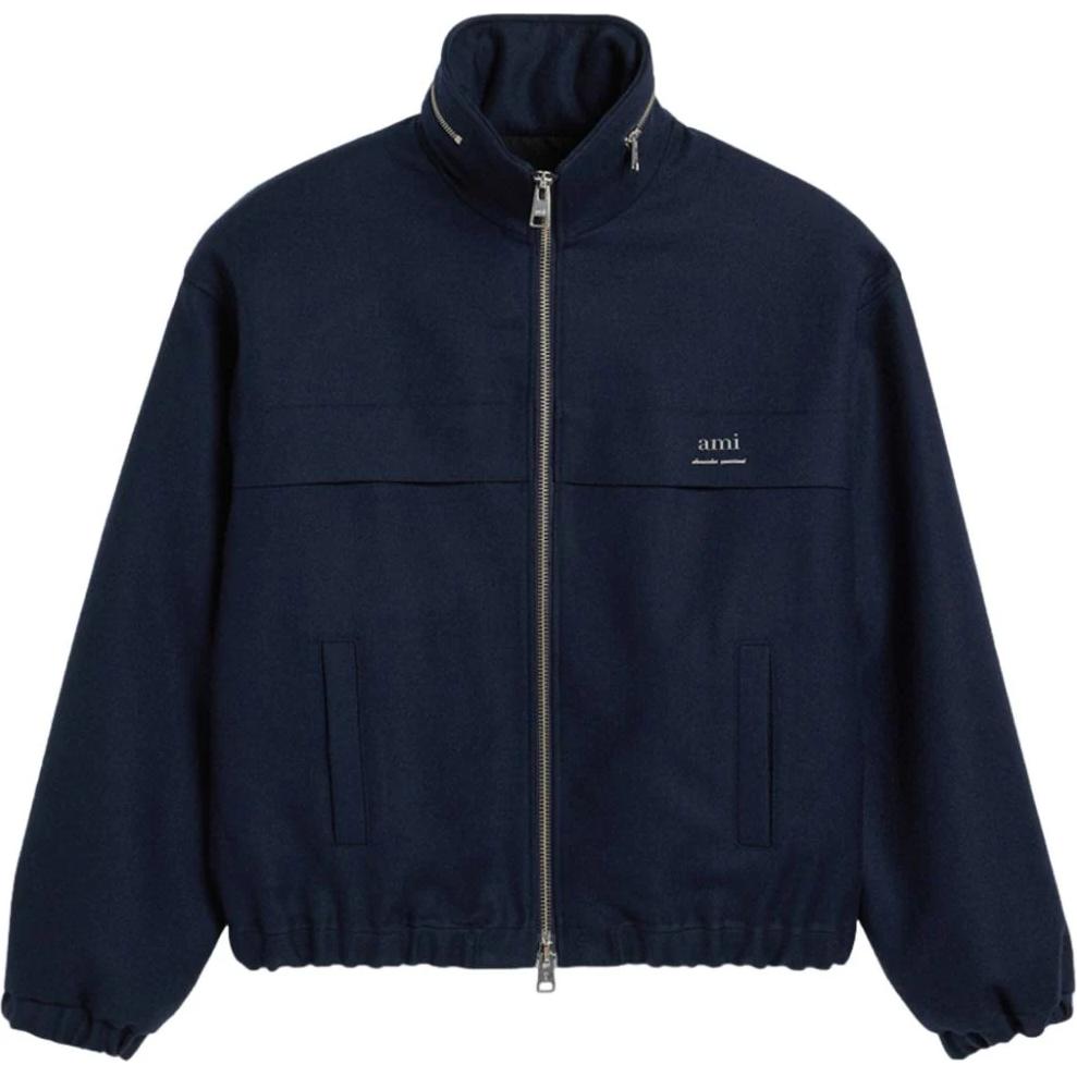 Ами Александра Маттиусси Ветровка на резинке с молнией AMIPARIS, Морской синий
Ами Александра Маттиусси Ветровка на резинке с молнией AMIPARIS, Морской синий