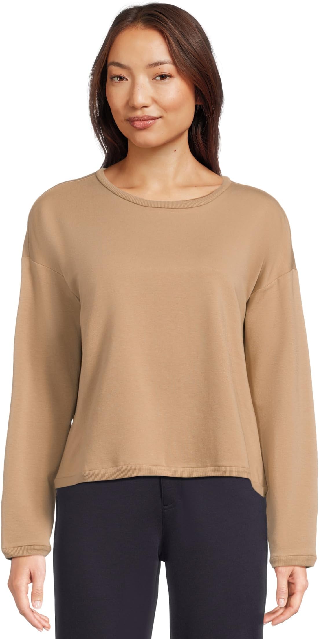 Топ Eileen Fisher Round Neck Cropped Box Top, цвет Biscuit
Топ Eileen Fisher Round Neck Cropped Box Top, цвет Biscuit