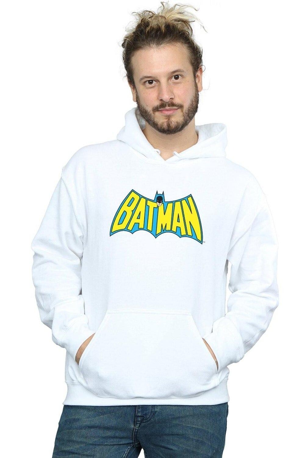Толстовка с логотипом «Бэтмен» в стиле ретро DC Comics, белый
Толстовка с логотипом «Бэтмен» в стиле ретро DC Comics, белый