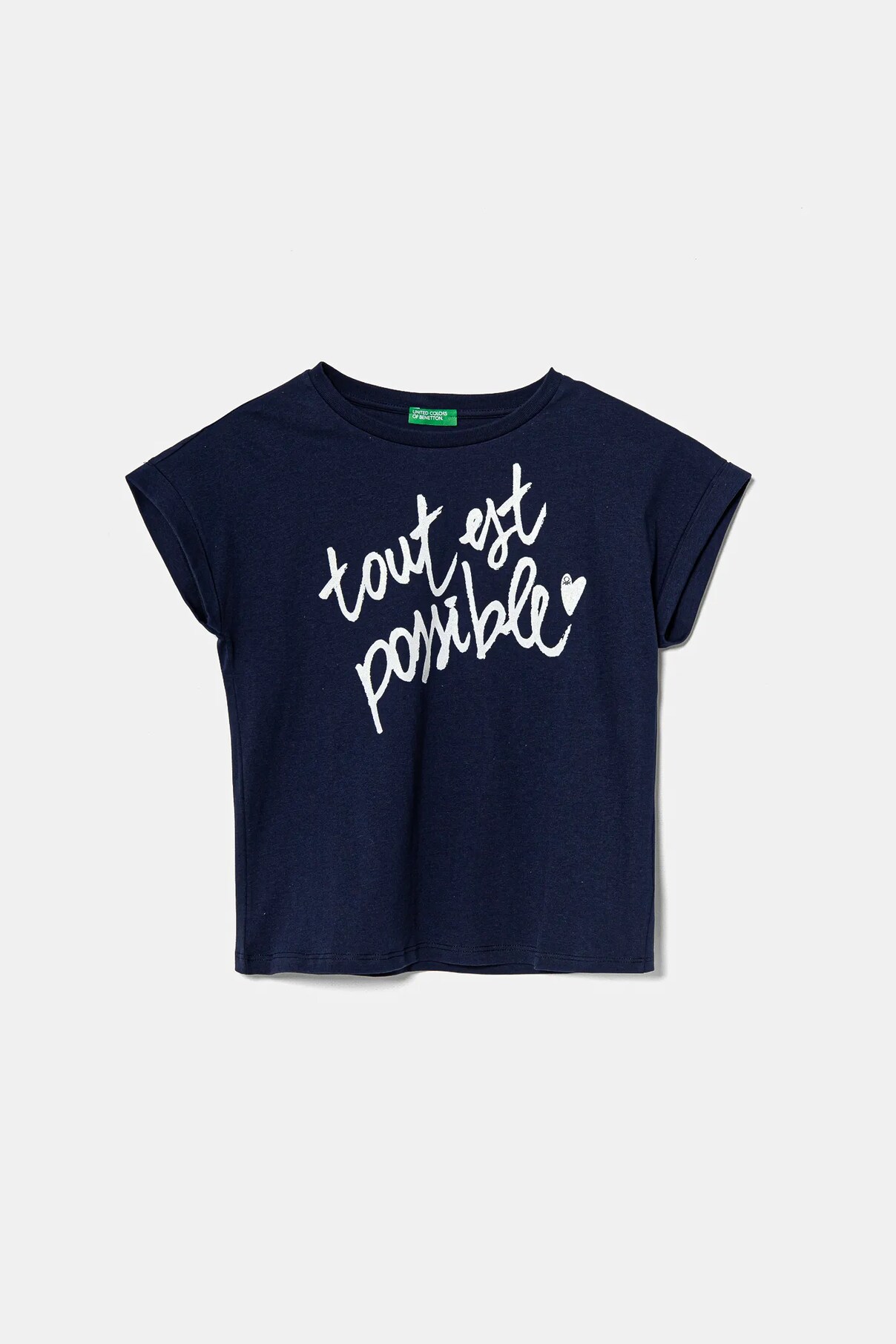 Футболка из хлопка для детей United Colors Of Benetton, темно-синий
Футболка из хлопка для детей United Colors Of Benetton, темно-синий