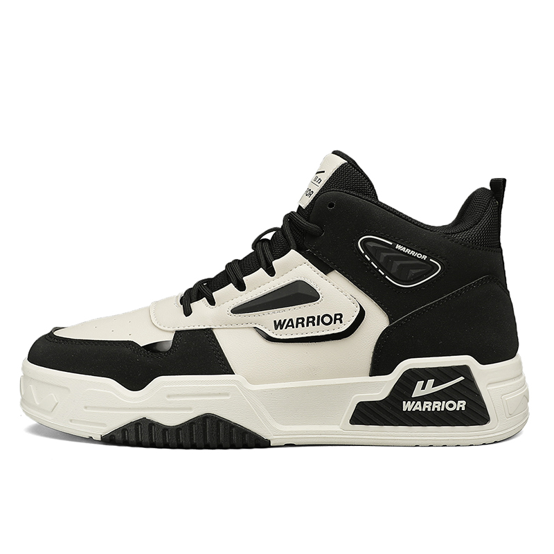 Мужские повседневные туфли средней высоты с амортизацией, противоскользящие, износостойкие, дышащие WARRIOR, Black/Beige
Мужские повседневные туфли средней высоты с амортизацией, противоскользящие, износостойкие, дышащие WARRIOR, Black/Beige