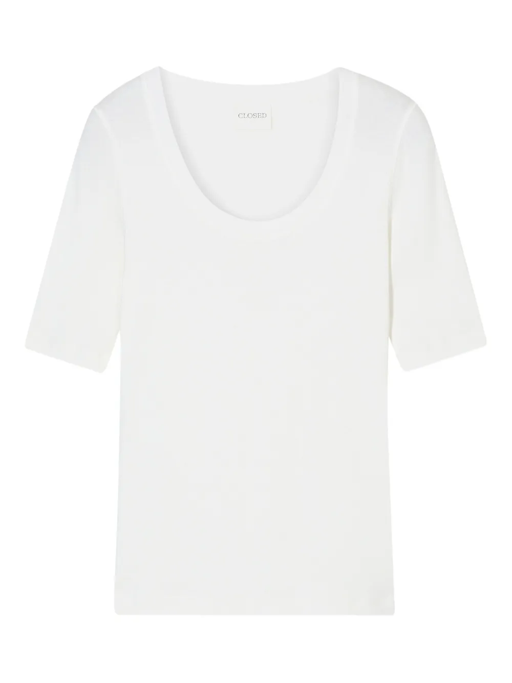 Футболка с круглым вырезом и короткими рукавами Closed, белый
Футболка с круглым вырезом и короткими рукавами Closed, белый