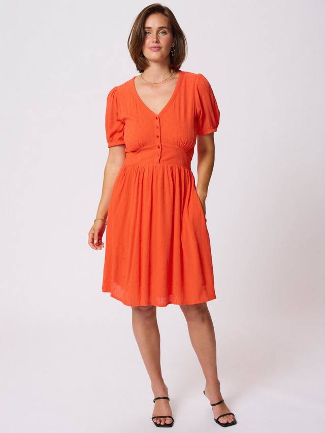 Платье Ronna с V-образным вырезом KAFFE, Mid Red
Платье Ronna с V-образным вырезом KAFFE, Mid Red