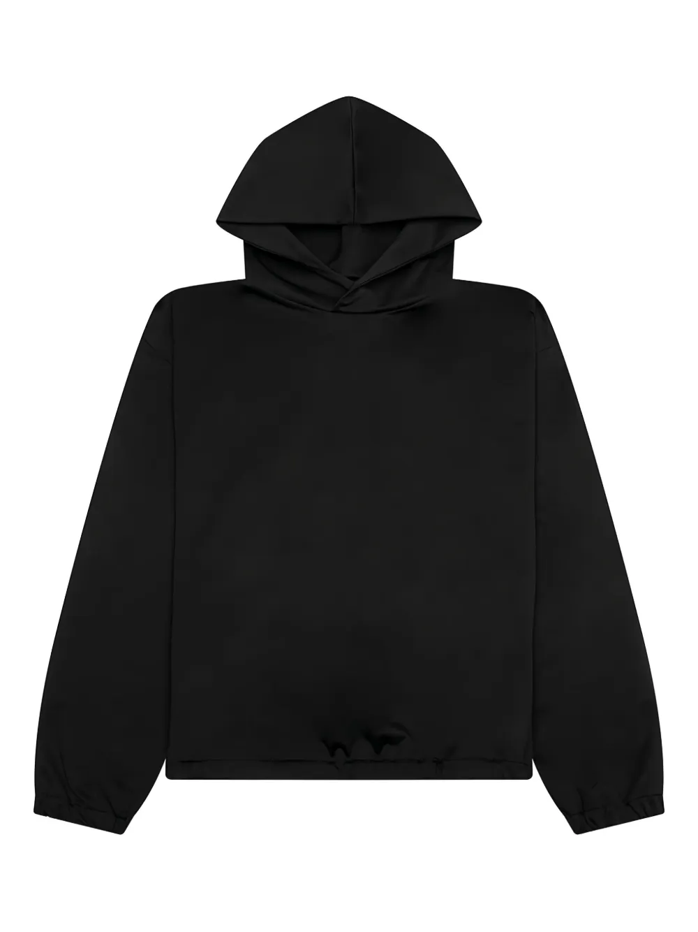 Хлопковая толстовка с капюшоном JIL SANDER, черный 
Хлопковая толстовка с капюшоном JIL SANDER, черный