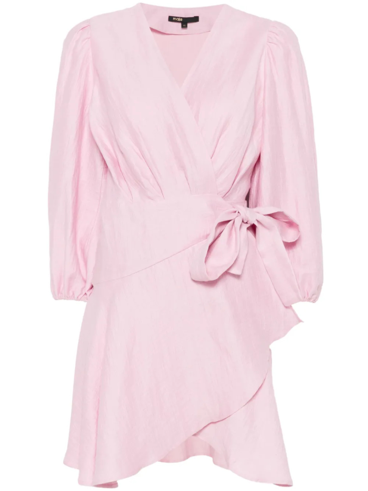 Платье-мини с запахом Maje, розовый
Платье-мини с запахом Maje, розовый