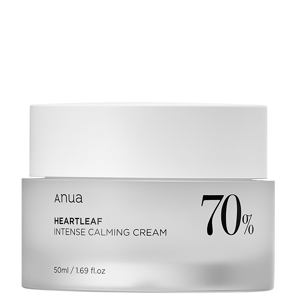 Крем для лица heartleaf 70% intense calming cream Anua, объем 50мл
Крем для лица heartleaf 70% intense calming cream Anua, объем 50мл