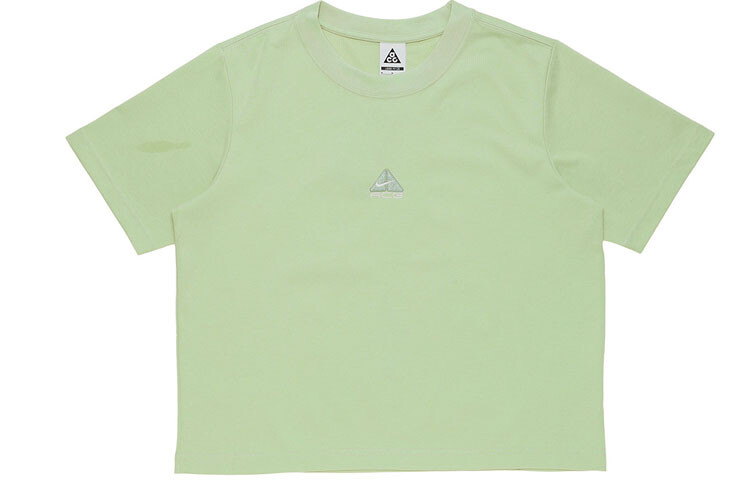 Женская трикотажная футболка ACG с вышивкой и круглым вырезом, зеленая Nike
Женская трикотажная футболка ACG с вышивкой и круглым вырезом, зеленая Nike