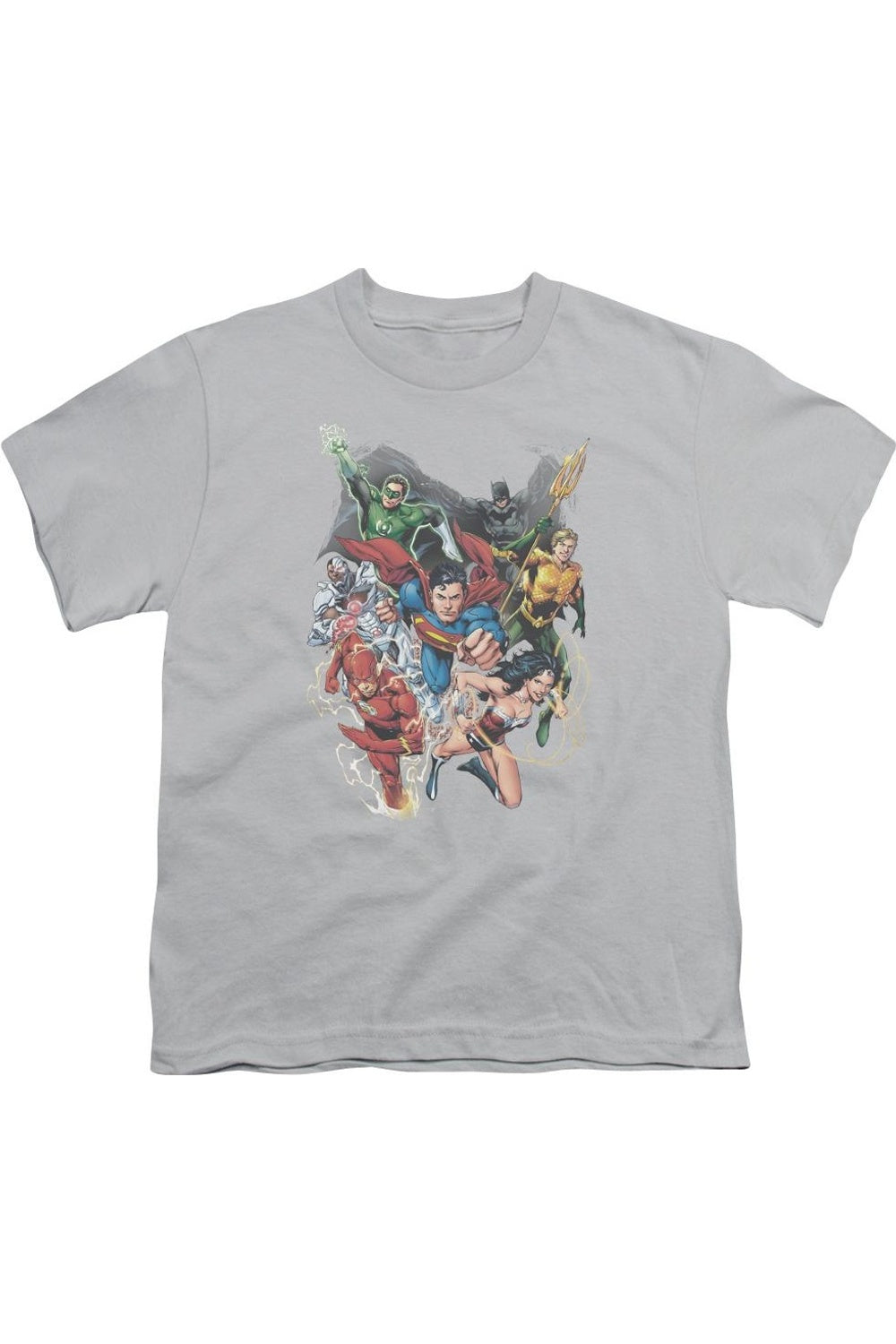 Футболка с коротким рукавом для детей "Лига справедливости Америки: Не сдаваться" Gildan, серебряный
Футболка с коротким рукавом для детей "Лига справедливости Америки: Не сдаваться" Gildan, серебряный
