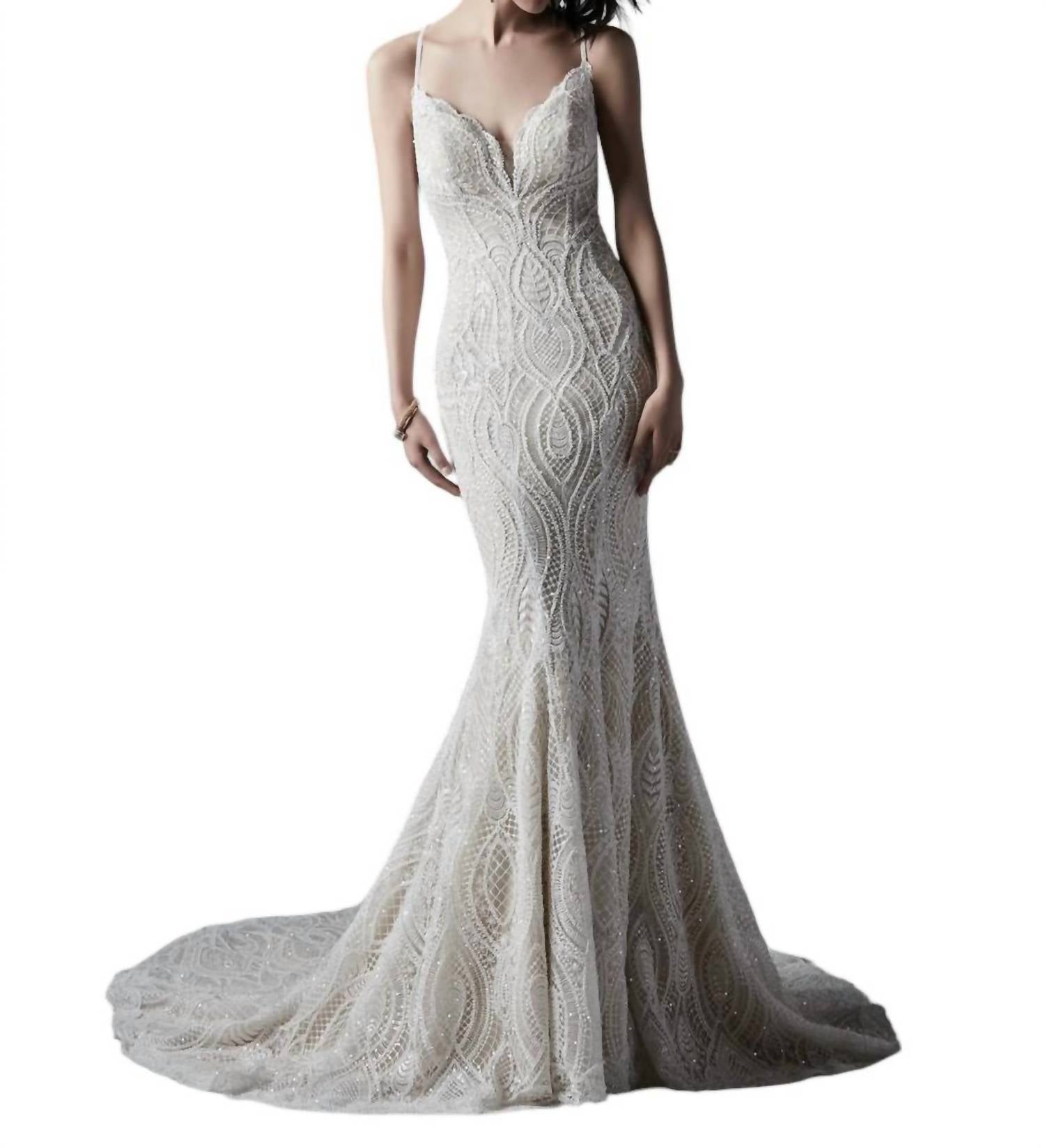 Свадебное платье Daxton цвета слоновой кости поверх телесного цвета Maggie Sottero
Свадебное платье Daxton цвета слоновой кости поверх телесного цвета Maggie Sottero