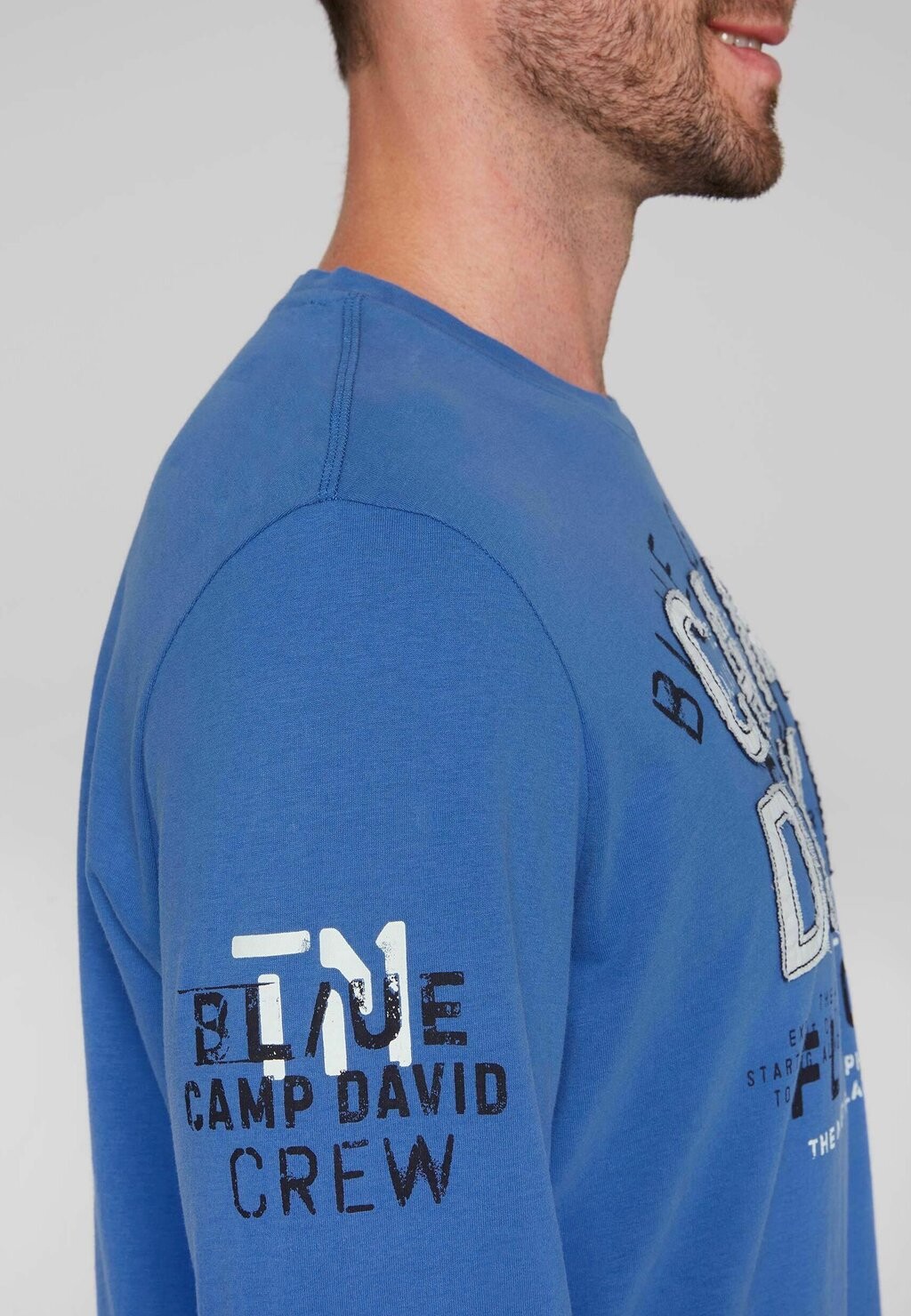 Топ с длинными рукавами MIT LABEL-APPLIKATIONEN Camp David, синий
Топ с длинными рукавами MIT LABEL-APPLIKATIONEN Camp David, синий