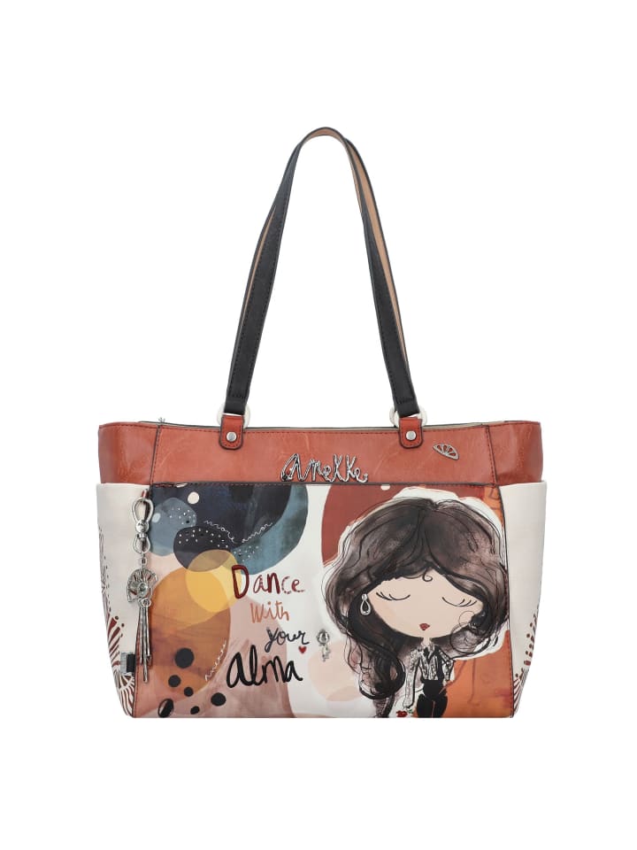 Сумка шоппер Anekke, разноцветный 
Сумка шоппер Anekke, разноцветный