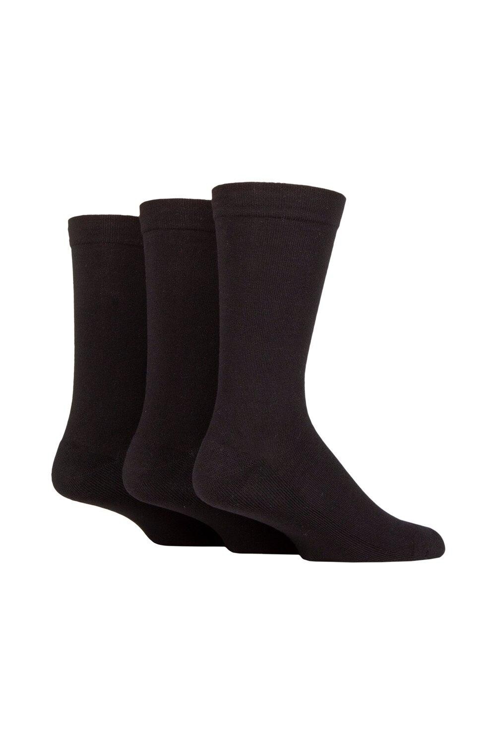 3 пары мягких бамбуковых носков с полуподушкой SOCKSHOP, черный
3 пары мягких бамбуковых носков с полуподушкой SOCKSHOP, черный