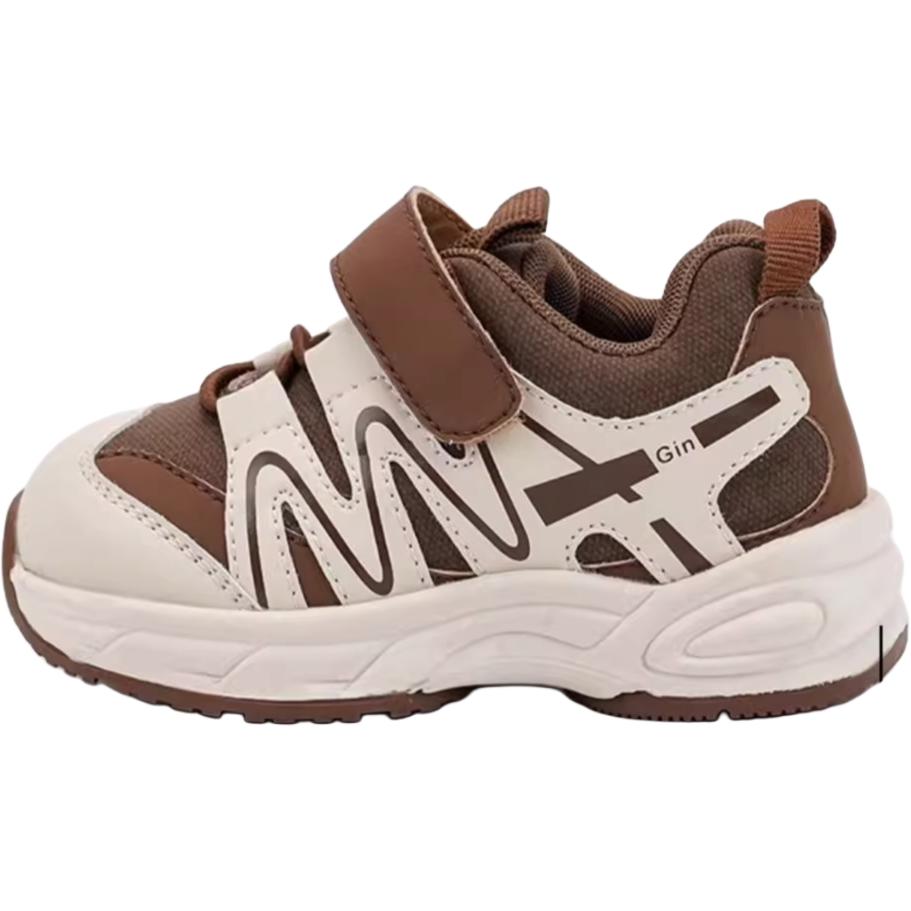 Нескользящие анти-кик низкие детские туфли для малышей QINUOSHU, коричневый
Нескользящие анти-кик низкие детские туфли для малышей QINUOSHU, коричневый