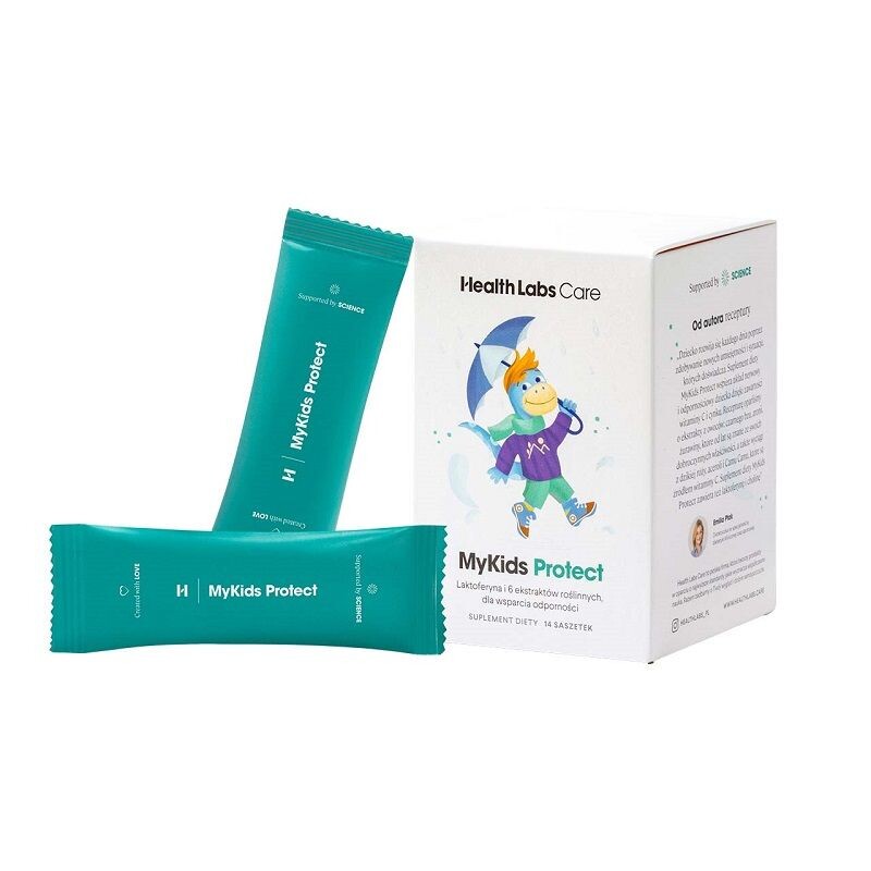 Health Labs Care MyKids Protect препарат, укрепляющий иммунитет и поддерживающий нервную систему, 14 шт.
Health Labs Care MyKids Protect препарат, укрепляющий иммунитет и поддерживающий нервную систему, 14 шт.