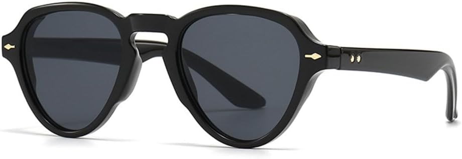 Круглые солнцезащитные очки для женщин и мужчин, градиентные солнцезащитные очки для женщин, для активного отдыха и путешествий, защита от УФ-излучения UV400 MTZJH, Black
Круглые солнцезащитные очки для женщин и мужчин, градиентные солнцезащитные очки для женщин, для активного отдыха и путешествий, защита от УФ-излучения UV400 MTZJH, Black