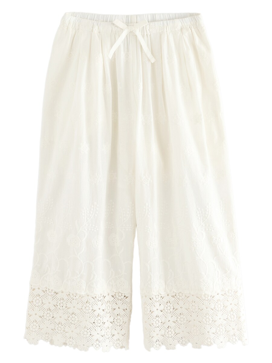 Широкие брюки Next, белый
Широкие брюки Next, белый