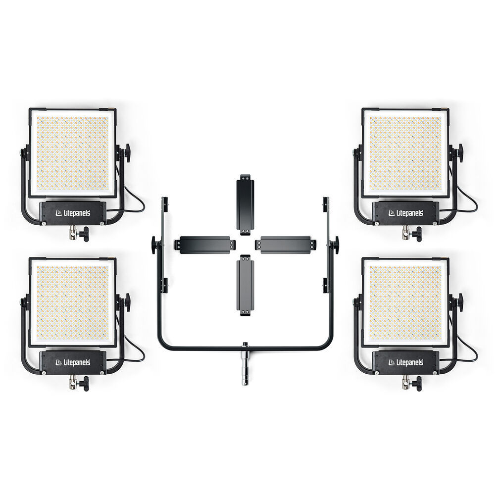 Комплект светильников Litepanels Gemini 1x1 Hard Quad Array
Комплект светильников Litepanels Gemini 1x1 Hard Quad Array