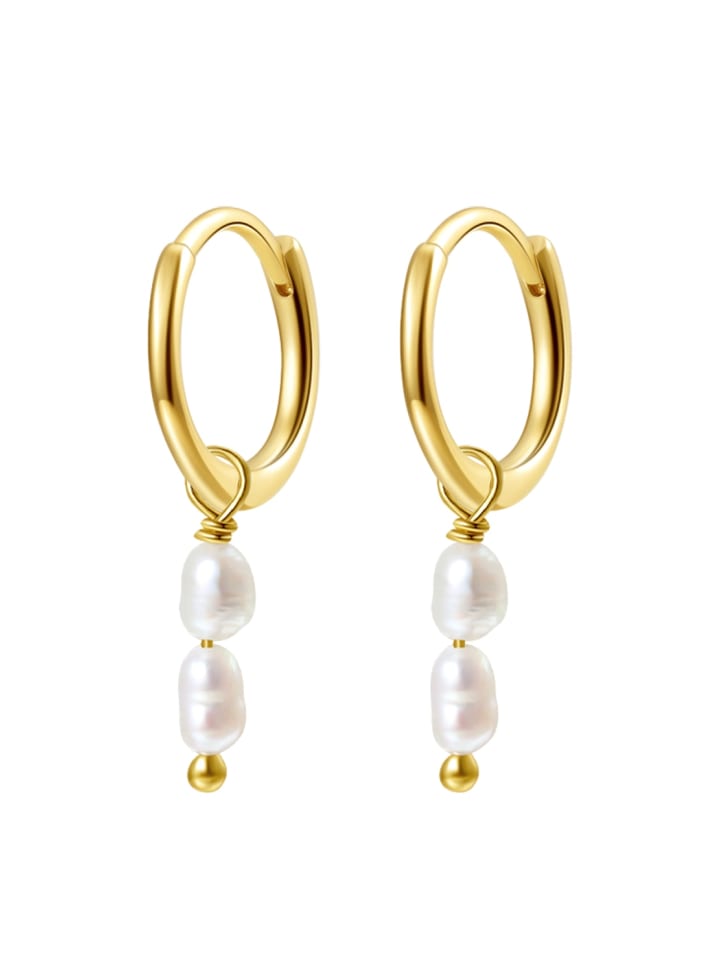 Hey Happiness Позолоченные серьги-кольца с жемчужными подвесками, серебро 925 пробы в золотом исполнении
Hey Happiness Позолоченные серьги-кольца с жемчужными подвесками, серебро 925 пробы в золотом исполнении