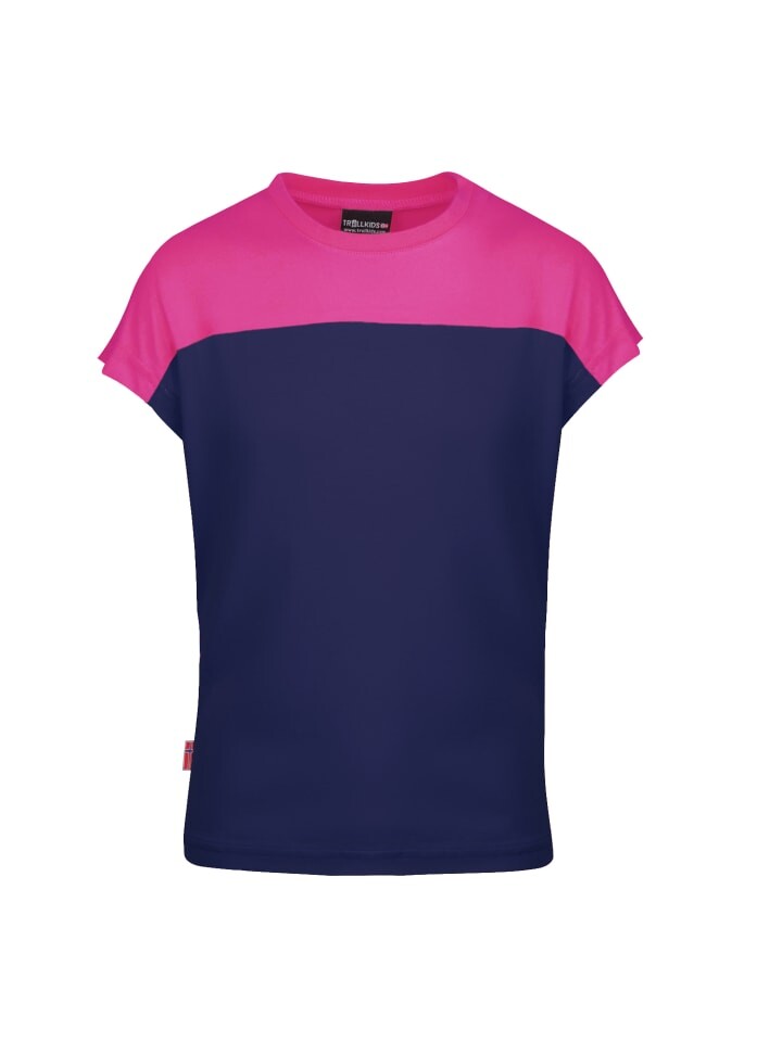 Функциональная рубашка Trollkids Funktionsshirt Bergen, цвет navy/pink
Функциональная рубашка Trollkids Funktionsshirt Bergen, цвет navy/pink