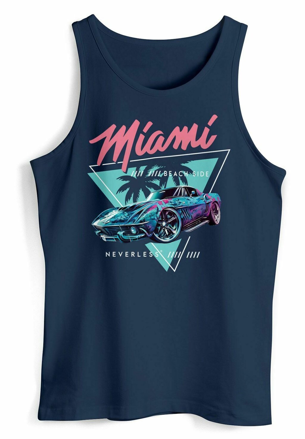 Топ TANK-BEDRUCKT MIAMI BEACH SURFING MOTIV USA RETRO AUT Neverless, темно-синий
Топ TANK-BEDRUCKT MIAMI BEACH SURFING MOTIV USA RETRO AUT Neverless, темно-синий