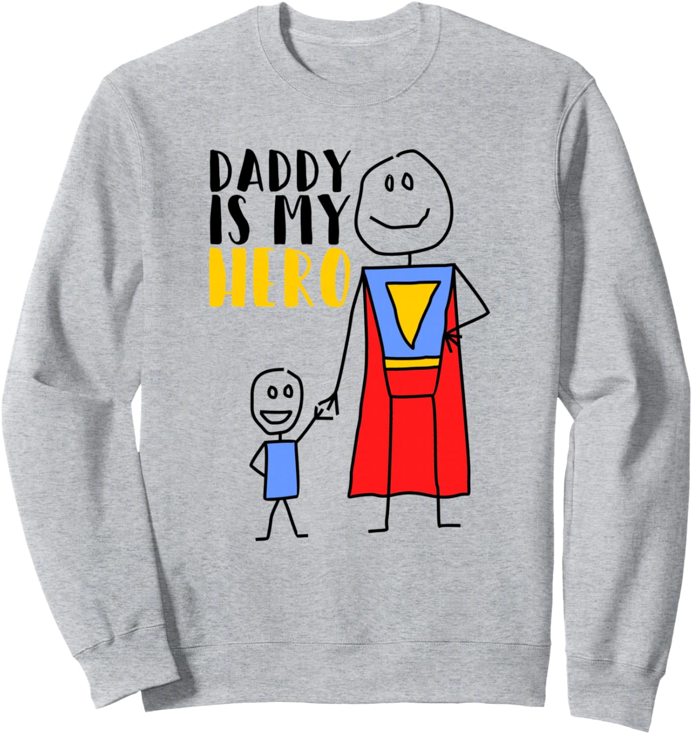 Толстовка с надписью «Папа - мой герой, суперпапа» с ручной росписью Daddy Is My Hero New Dad, серый
Толстовка с надписью «Папа - мой герой, суперпапа» с ручной росписью Daddy Is My Hero New Dad, серый