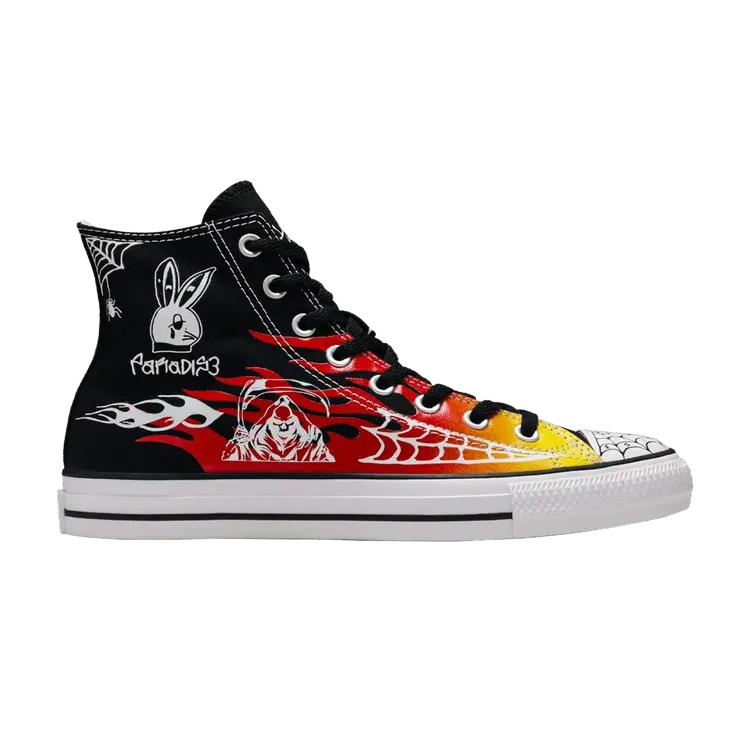 Кроссовки Converse Sean Pablo x Chuck Taylor All Star Pro 'Flames', черный
Кроссовки Converse Sean Pablo x Chuck Taylor All Star Pro 'Flames', черный