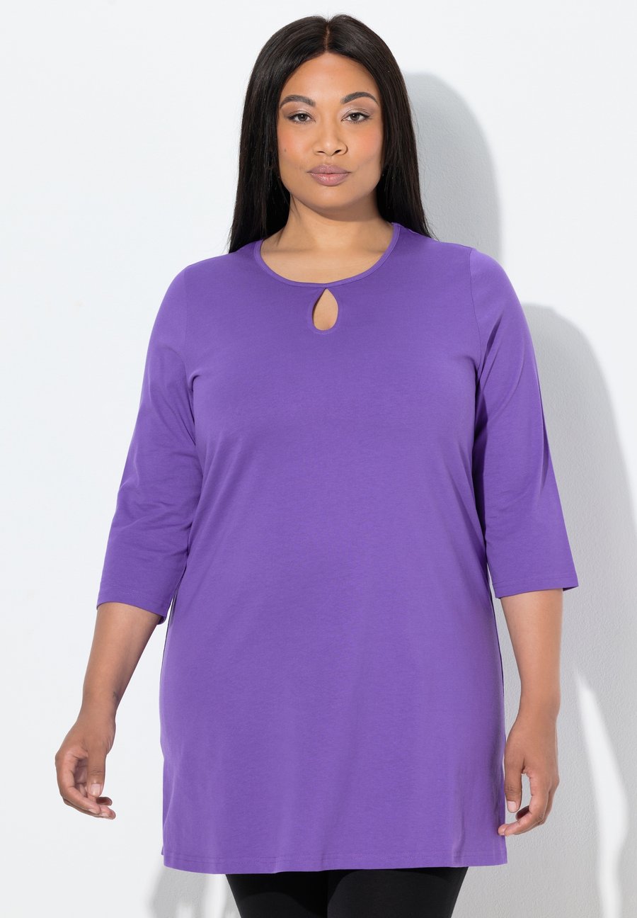 Топ Ulla Popken KEYHOLE CUTOUT 3/4, Purple
Топ Ulla Popken KEYHOLE CUTOUT 3/4, Purple